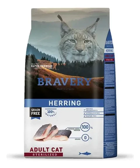 Bravery gato Esterilizado Herring