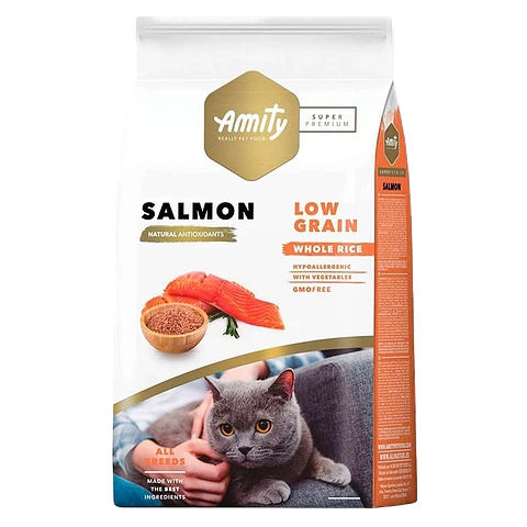 Amity Gato Adulto Salmon 7K 