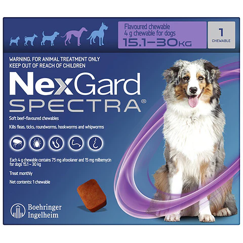 NexGard Spectra 15.1 a 30K 1 Comprimido 