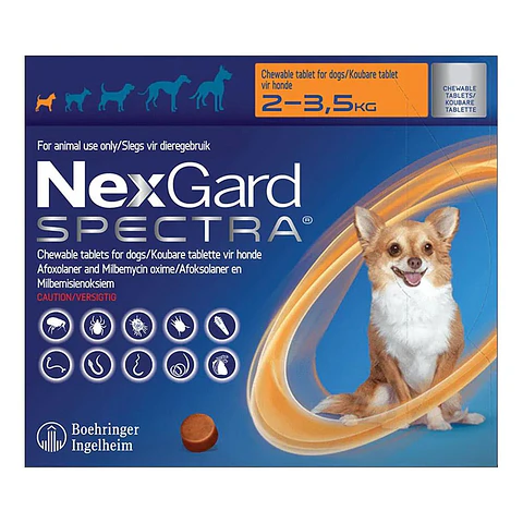 NexGard Spectra 2 a 3.5K 1 Comprimido 