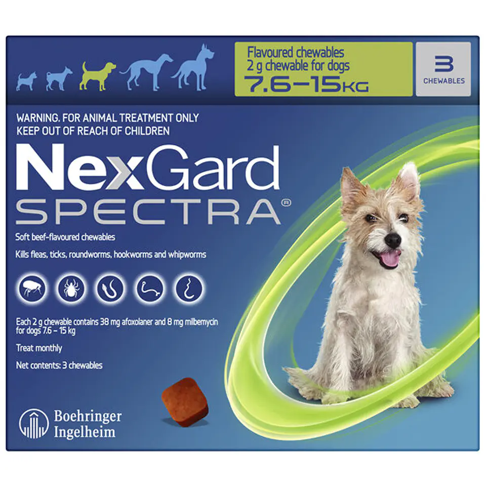 Nexgard Spectra 3 Comprimidos 5