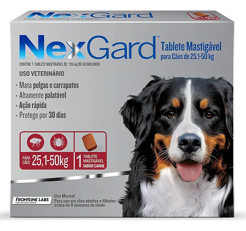 NexGard 25.1 a 50K 1 Comprimido 