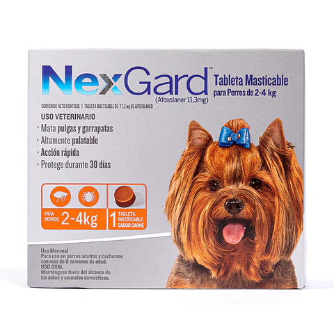 NexGard de 2 a 4K 1 Comprimido 