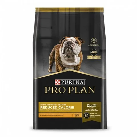 Pro Plan Adulto Raza Mediana y Grande Reduce Calorie 12K