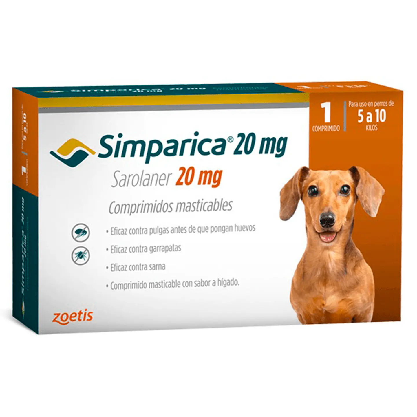 Simparica - Contra Pulgas - Garrapatas - Sarna 1