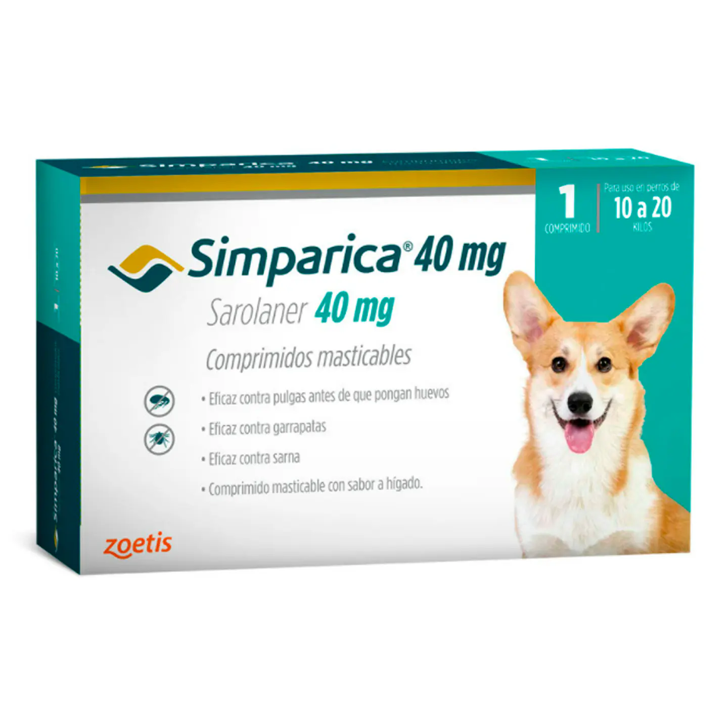 Simparica - Contra Pulgas - Garrapatas - Sarna 2