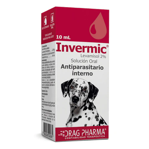Antiparasitario interno Invermic - Perro 10ML