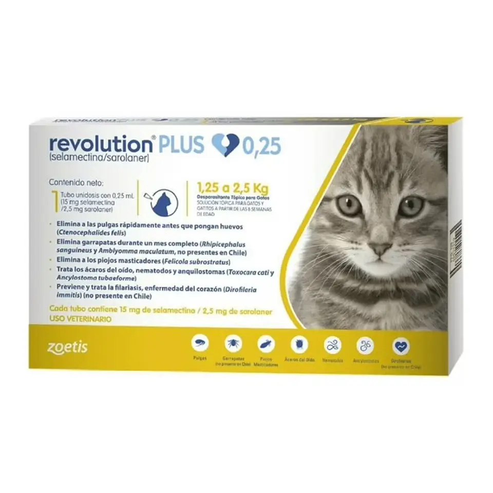 Revolution Plus Gato 1.25K a 2.5K  1