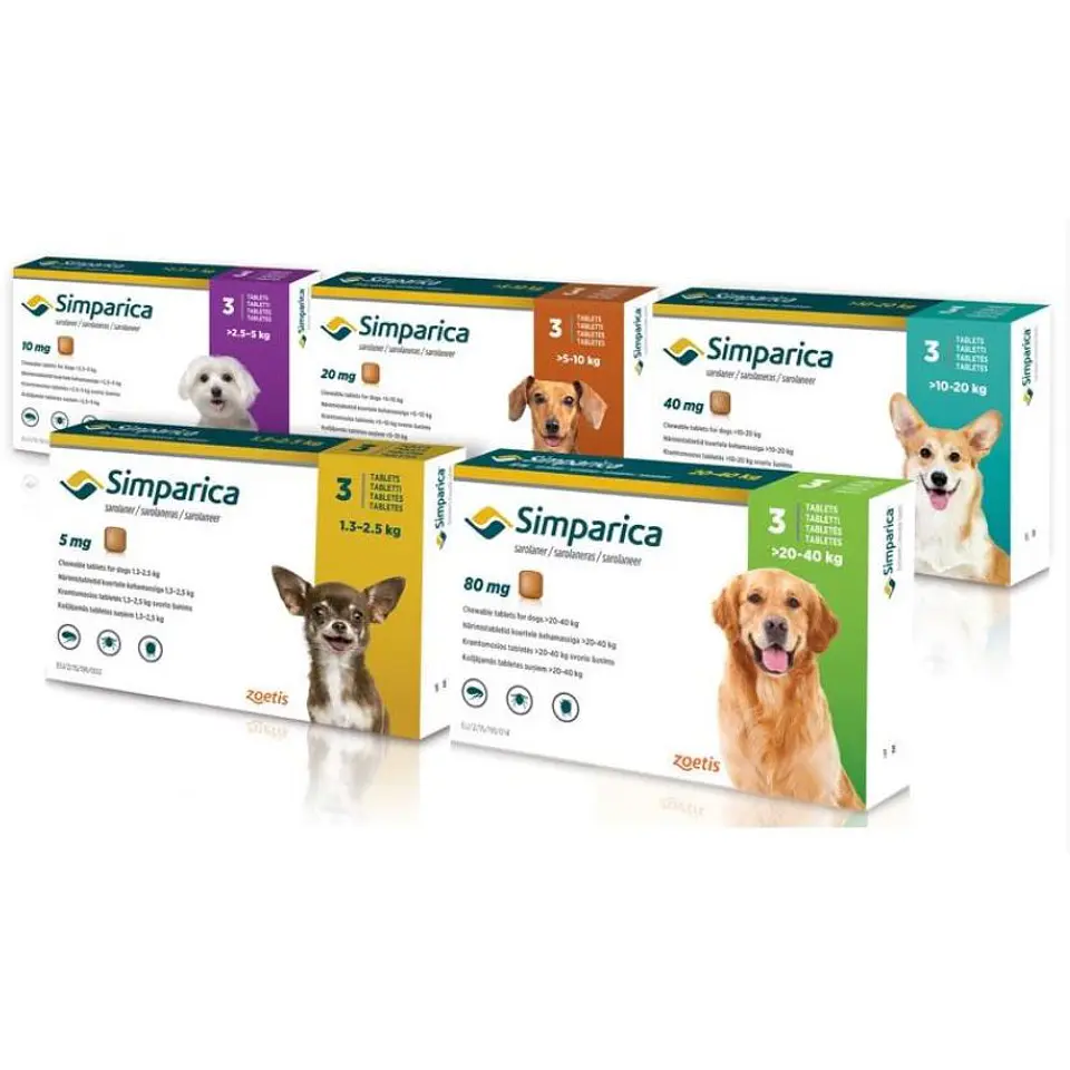 Simparica 3 Comprimidos Zoetis 1