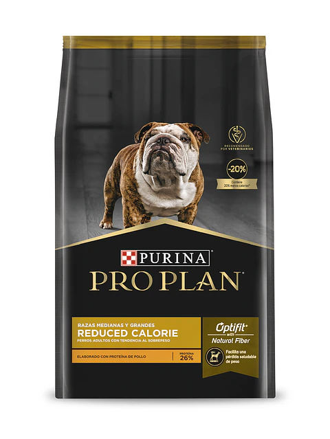 Pro Plan Adulto Raza Mediana y Grande Reduce Calorie 12K