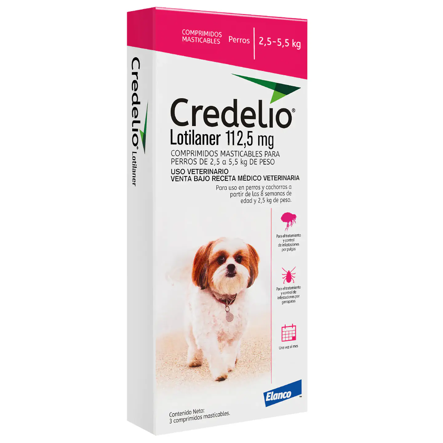 Credelio Antiparasitario Perro Interno a partir de las 8 Semanas  3