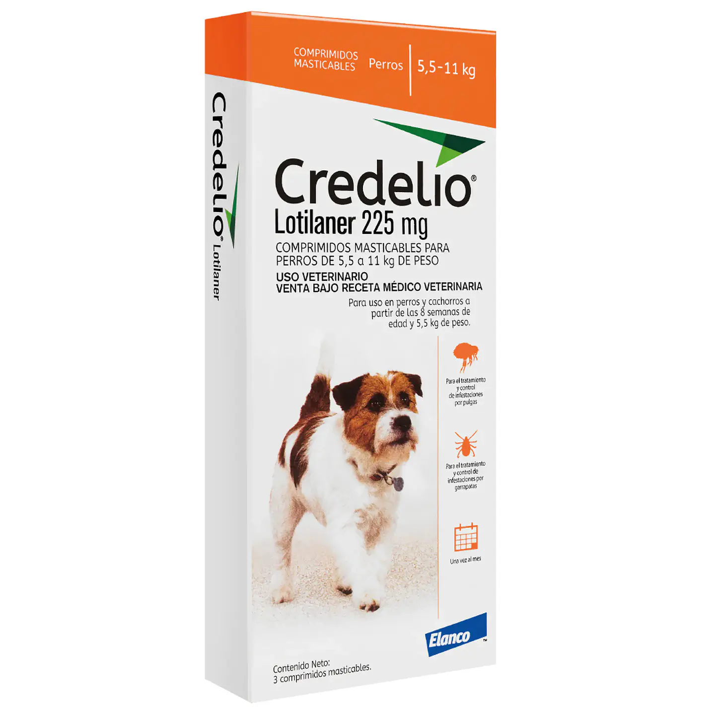 Credelio Antiparasitario Perro Interno a partir de las 8 Semanas  4