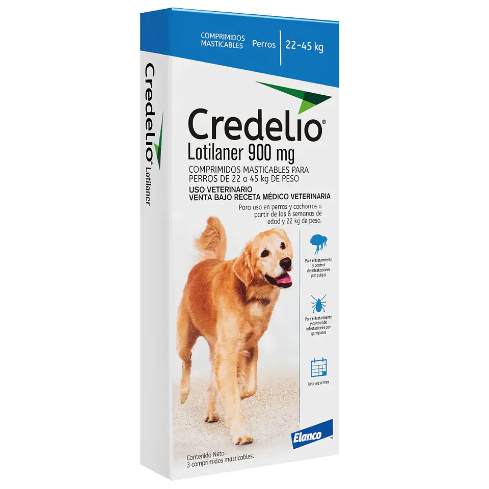 Credelio Antiparasitario Perro Interno a partir de las 8 Semanas  6