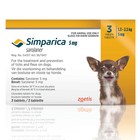Simparica 3 Comprimidos Zoetis