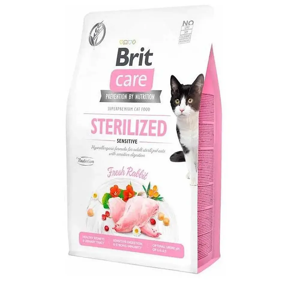 Brit Care Cat Grain Free Sterilized 7K  1