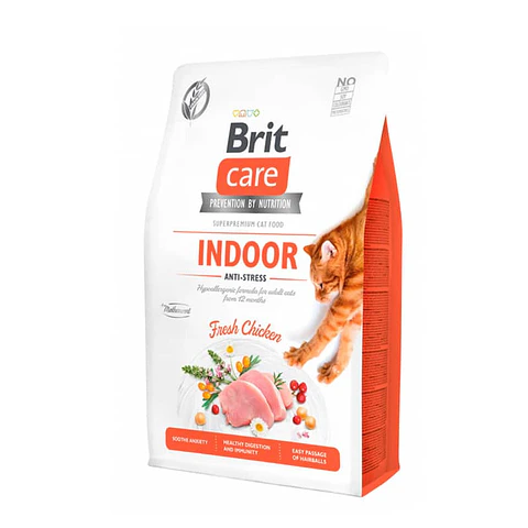 Brit Care Grain Free Indoor Anti Stress 2K 