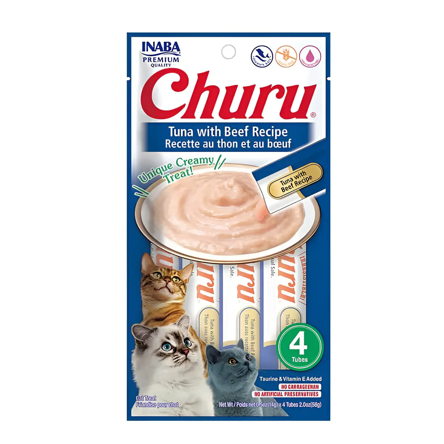 Churu Gato 4 tubos de 14grs C/U 1