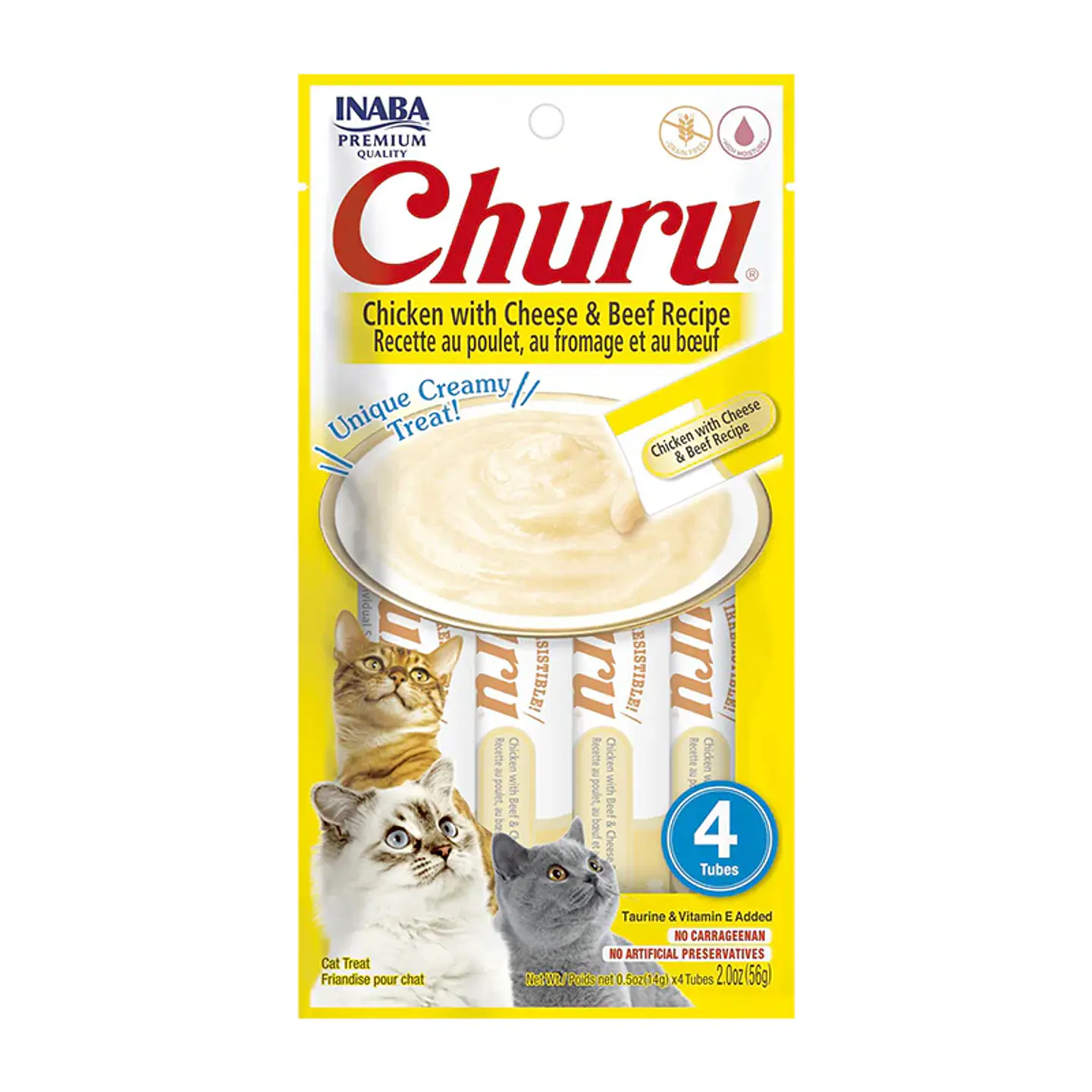 Churu Gato 4 tubos de 14grs C/U 2