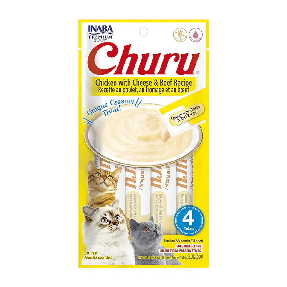Churu Gato 4 tubos de 14grs C/U 2