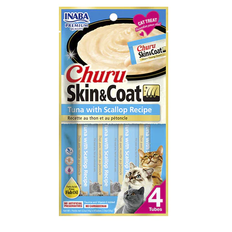 Churu Skin Cat Tuna Scallop 