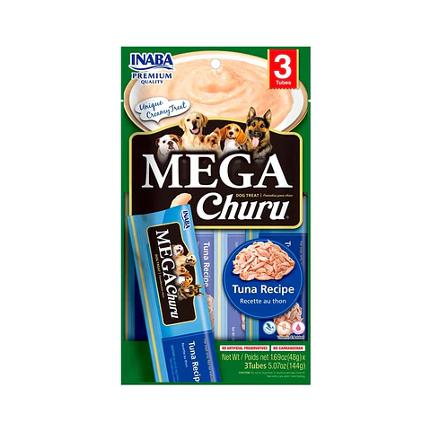 Mega Churu Dog Atun 48grs 3 Tubos 