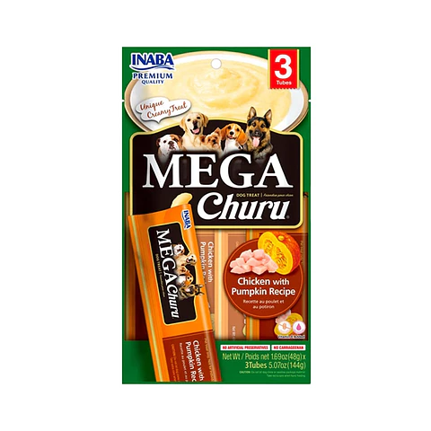 Mega Churu Dog Chicken 48 grs 3 tubos 