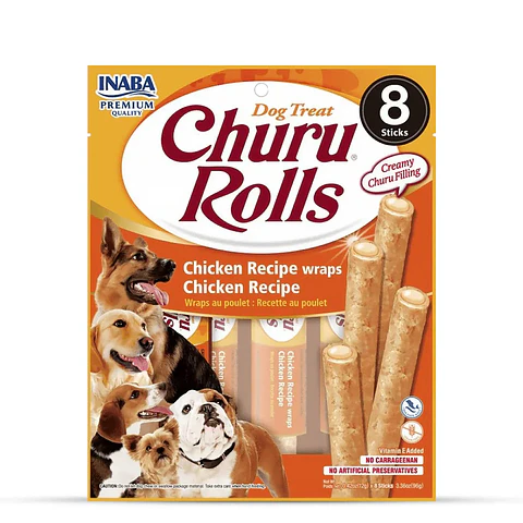 Churu Rolls Dog Chicken 