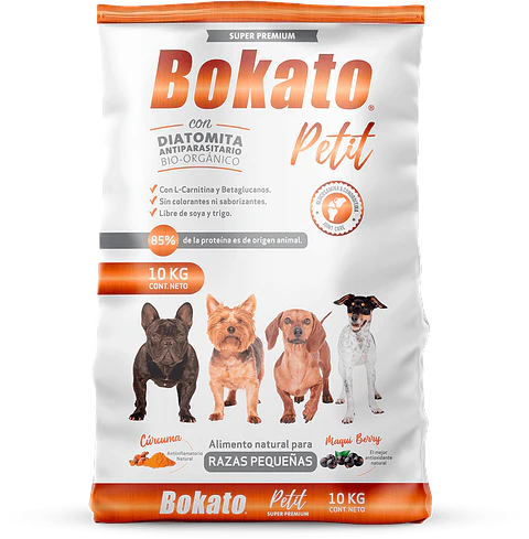 Bokato Petit - Adulto Raza Pequeña 10 Kilos