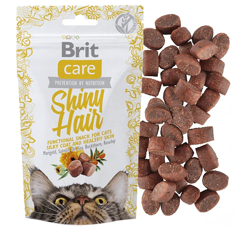 Brit Care Snack Shiny Hair 50grs 
