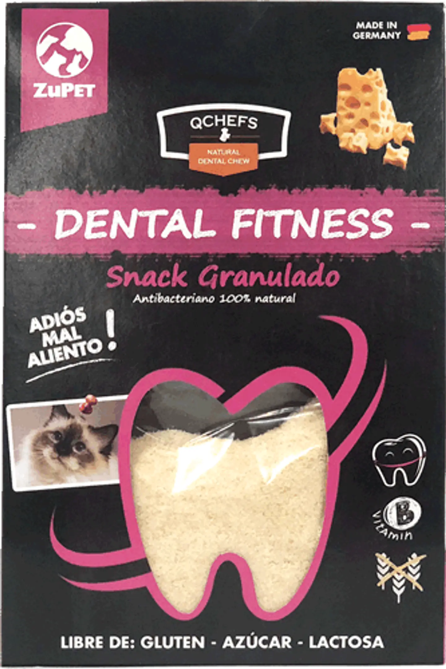 Qchefs Dental snack Granulado Gato  1