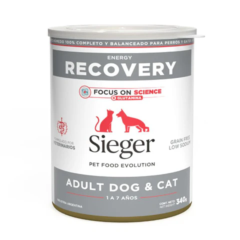 Recovery Sieger Dog & Cat 340 Grs 