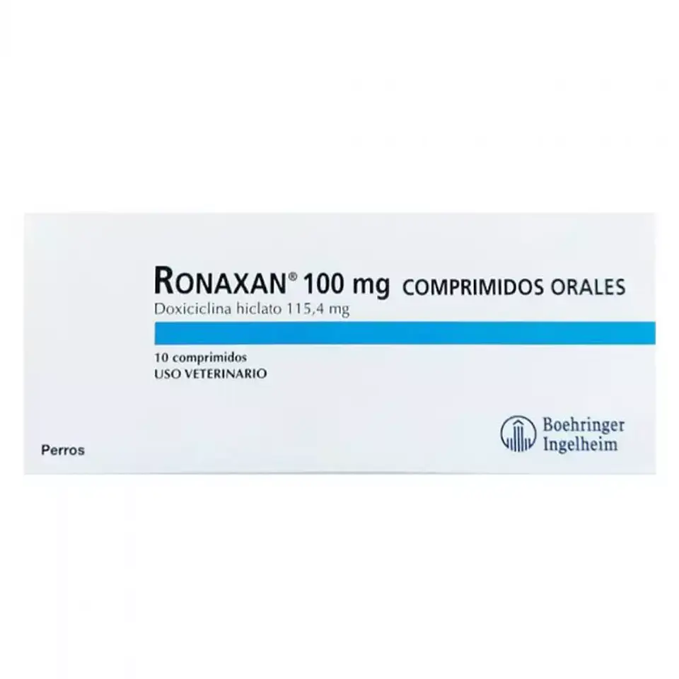 Ronaxan 100mg 10 comprimidos  1