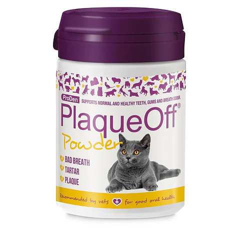 PlaqueOff Polvo 40 grs Gatos 