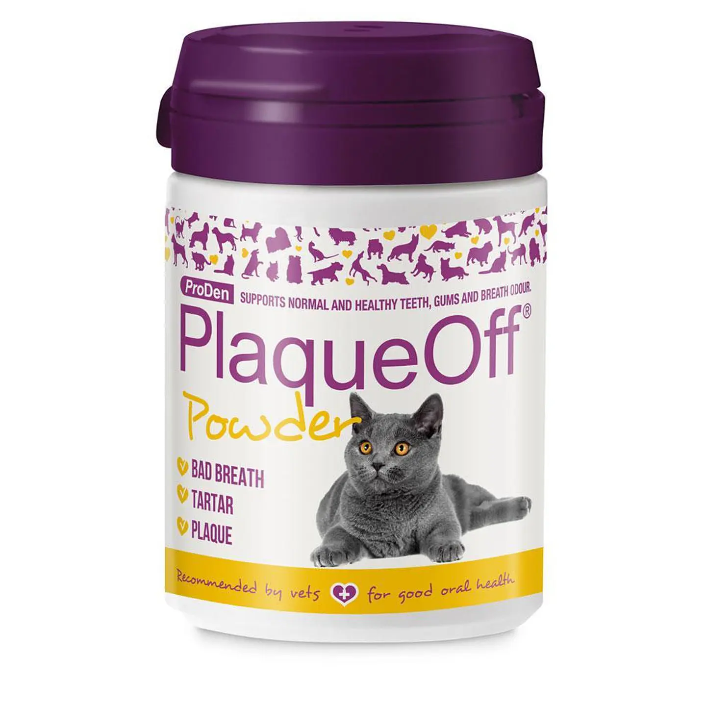 PlaqueOff Polvo 40 grs Gatos  1