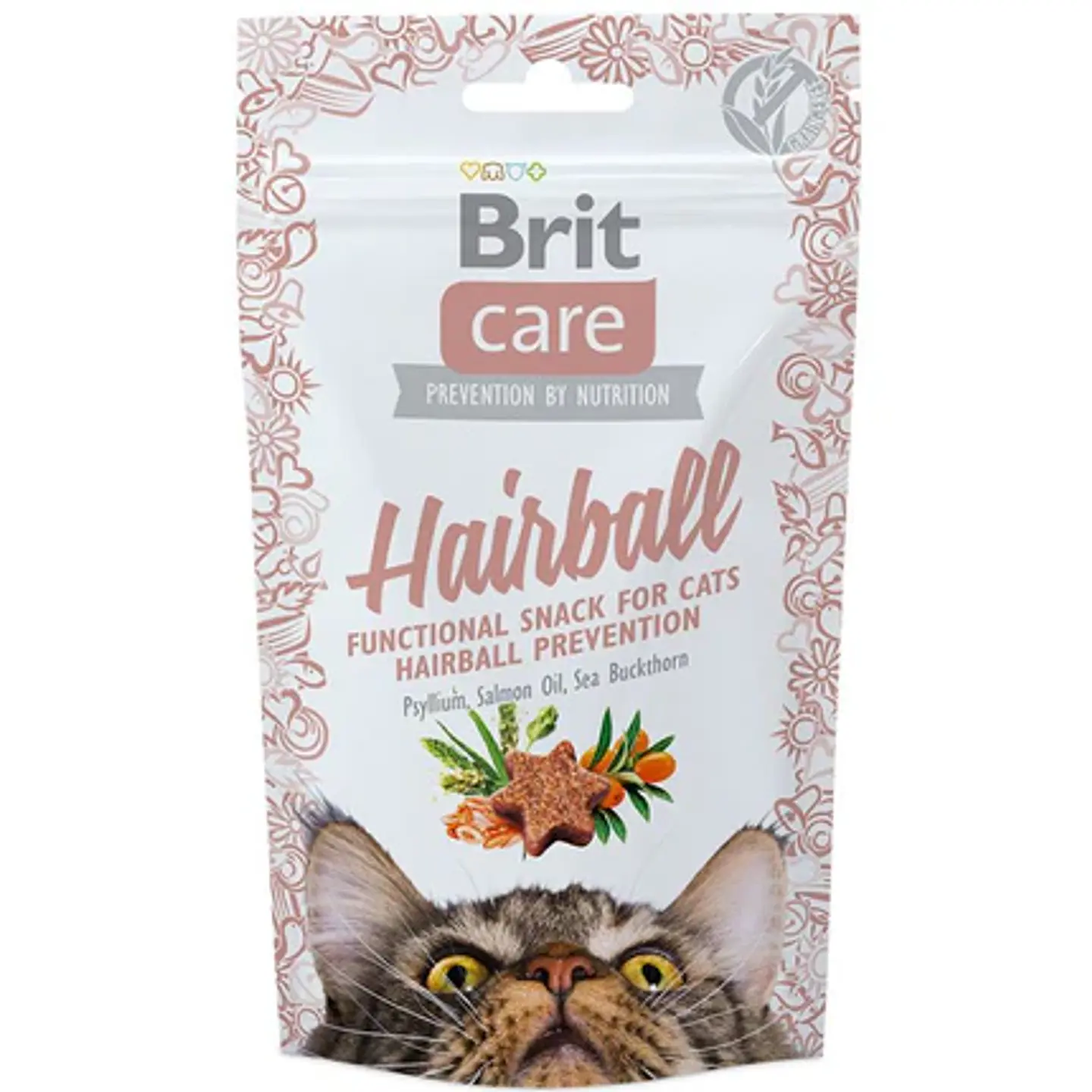 Brit Care Snack Hairball 50grs  1