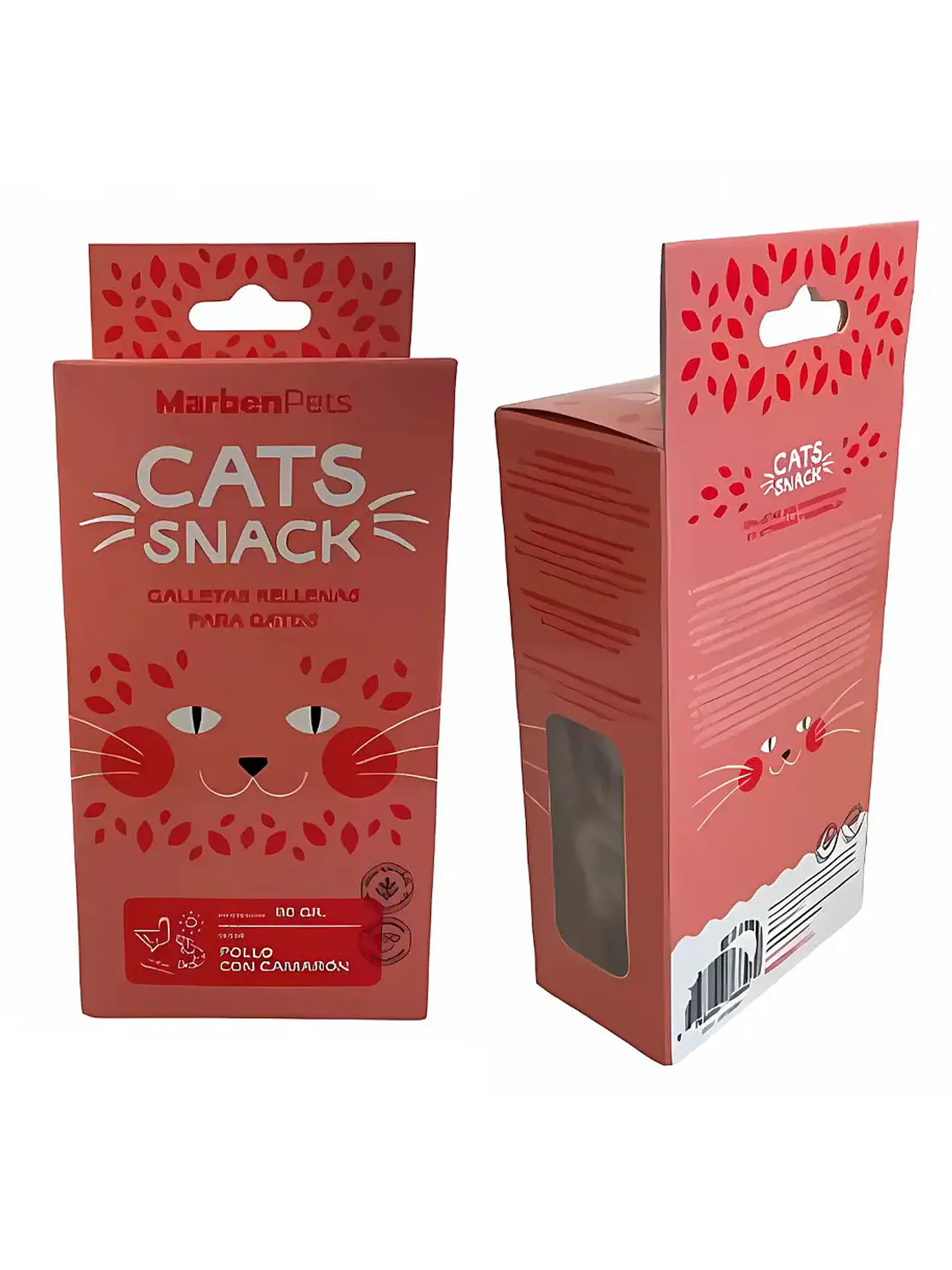 Cats Snack Galleta Rellena 80grs 3