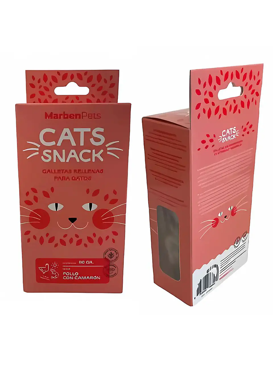 Cats Snack Galleta Rellena 80grs 3