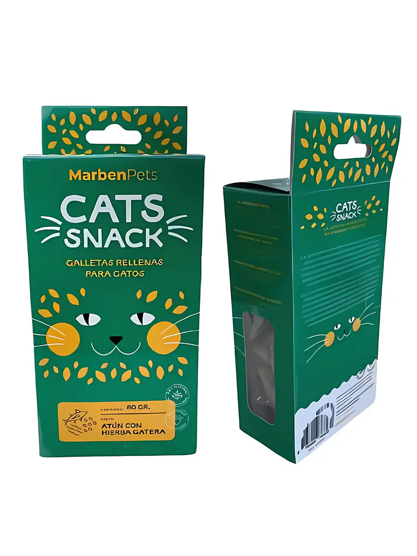 Cats Snack Galleta Rellena 80grs 4