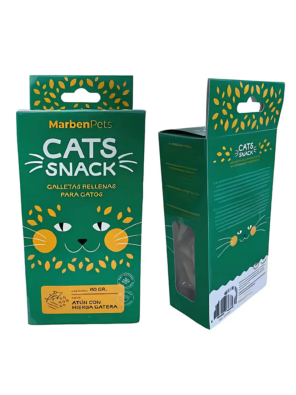 Cats Snack Galleta Rellena 80grs 4