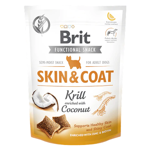 Brit Snack Skin and Coat 