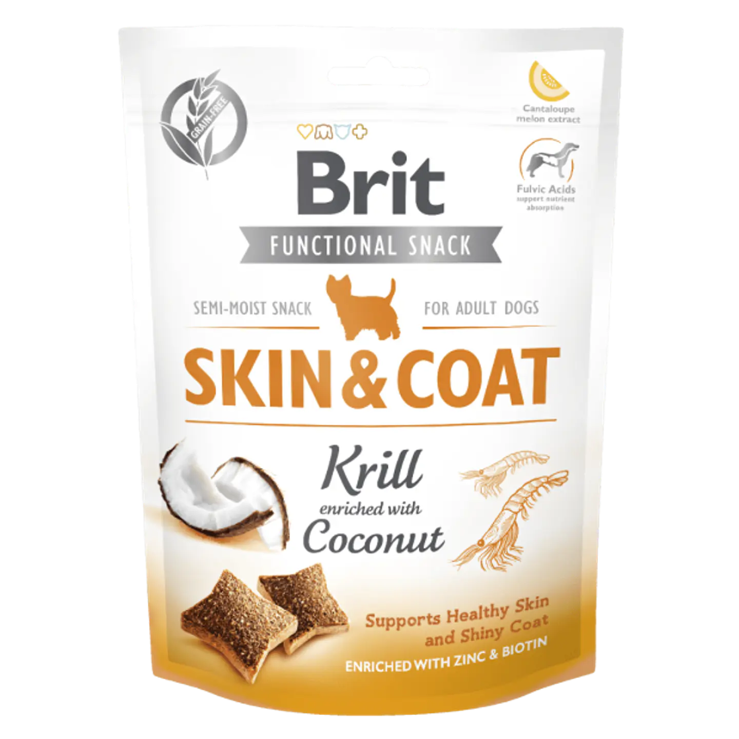 Brit Snack Skin and Coat  1