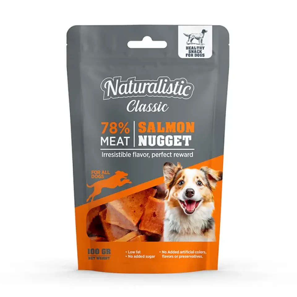 Naturalistic Salmon Nugget 100 Gr  1