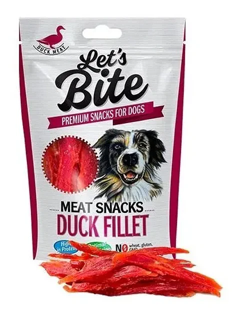 Brit Lets Bite Meat Duck Fillet 80Gr 