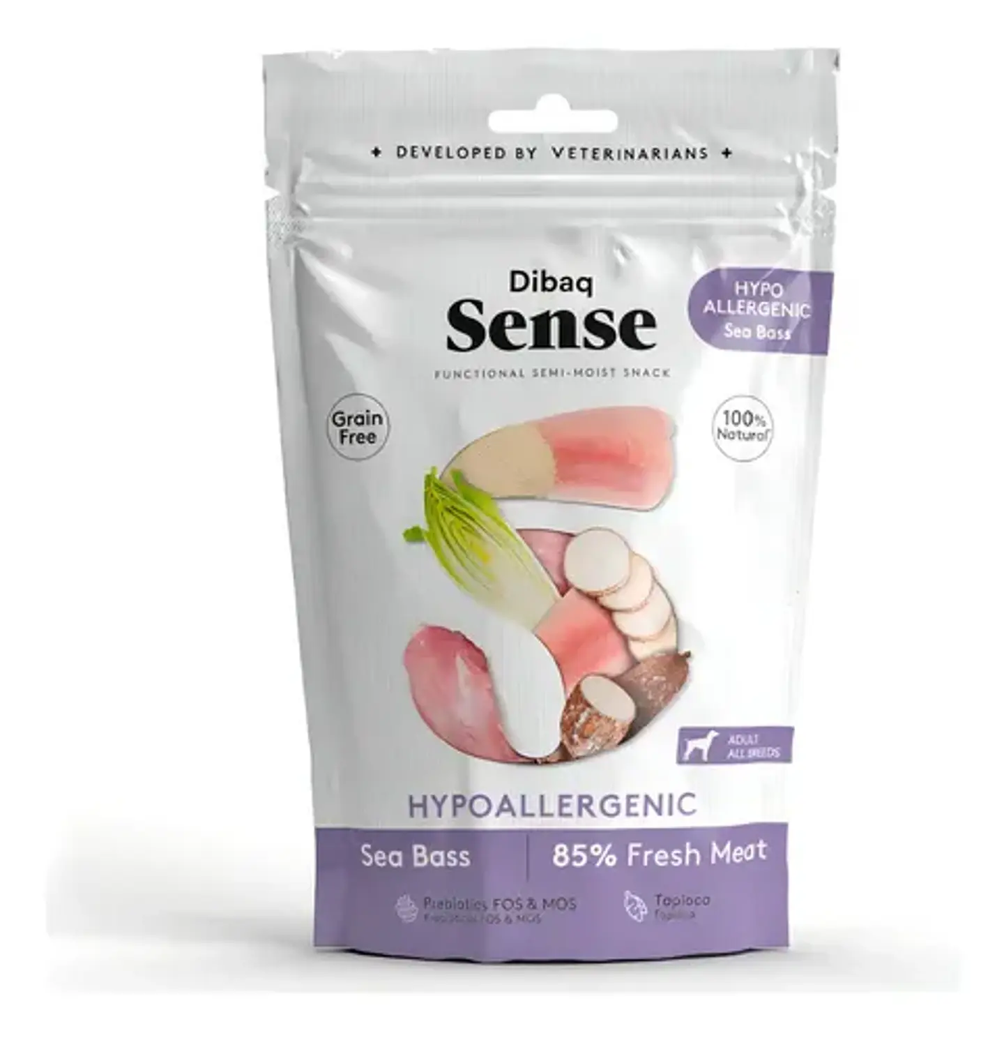 Sense Snack Hipoallergenic Sea Bass 100 grs  1