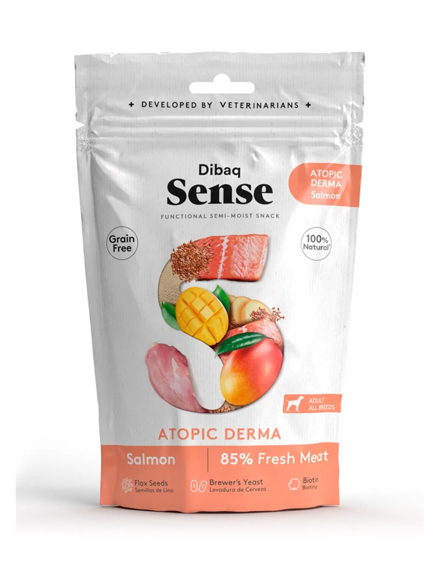 Sense Snack Atopic Derma Salmón 100 grs  1