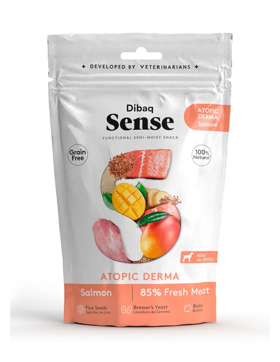 Sense Snack Atopic Derma Salmón 100 grs  1