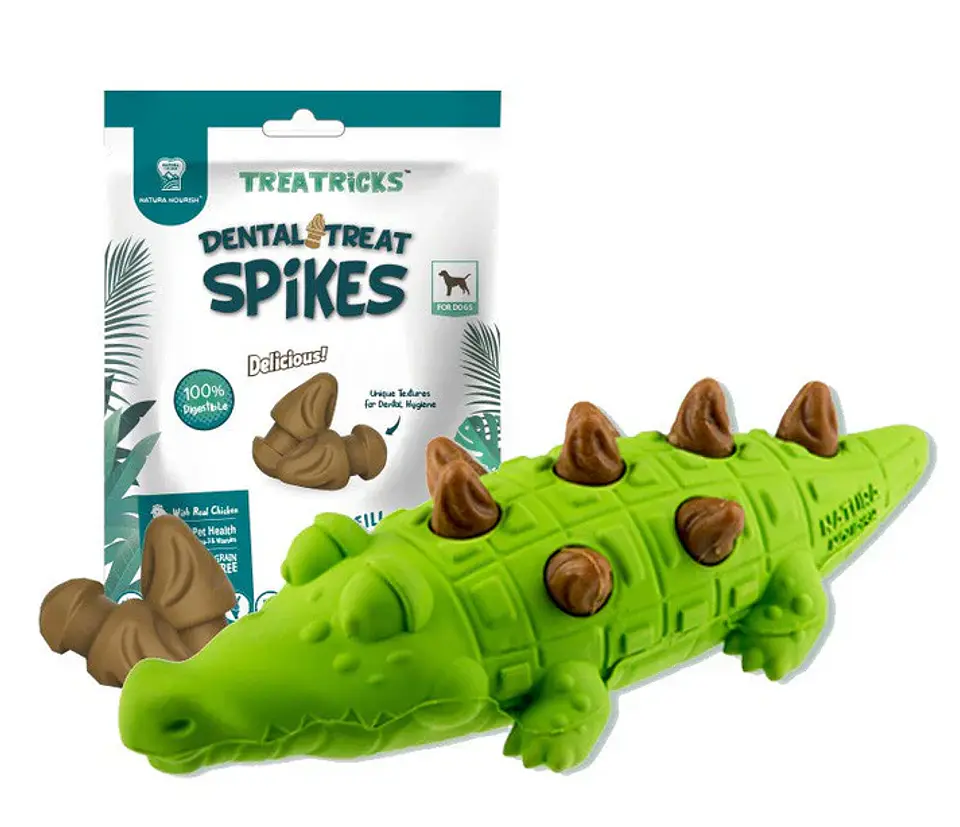 Pet Treat 2 en 1 Cocodrilo  4