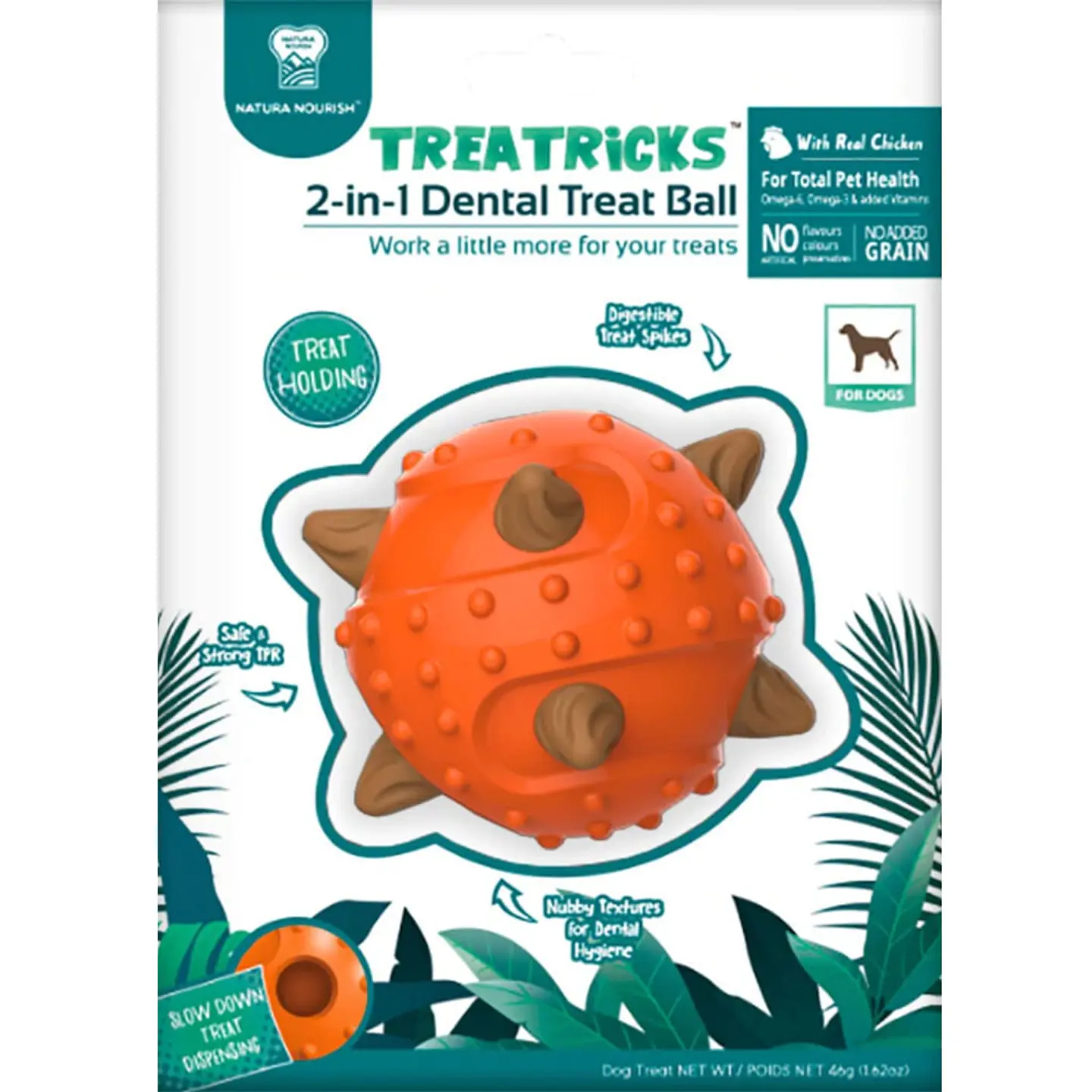 Pet Treat 2 en 1 Pelota  1