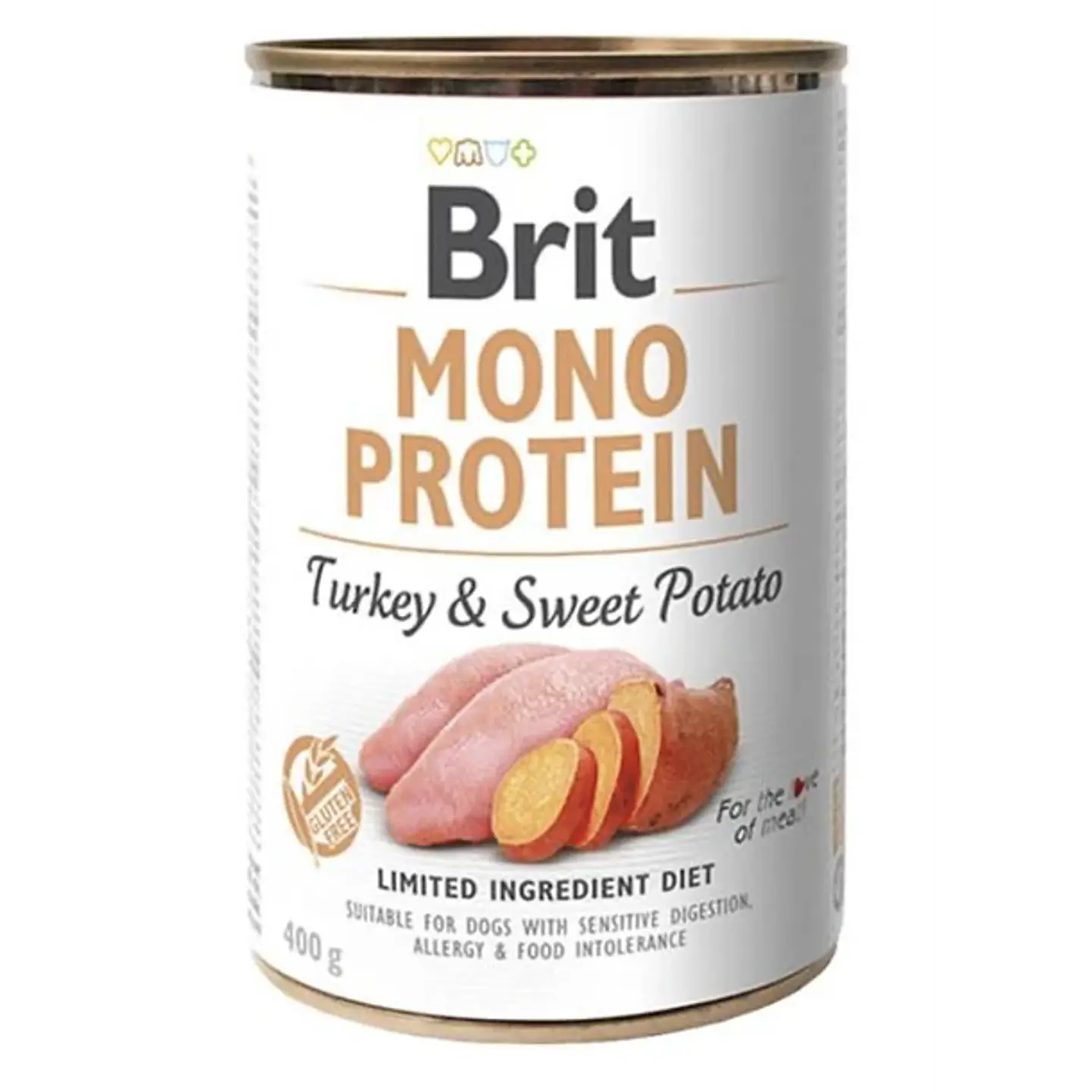 Brit Pate Mono Protein Turkey & Sweet Potato 400 grs  1