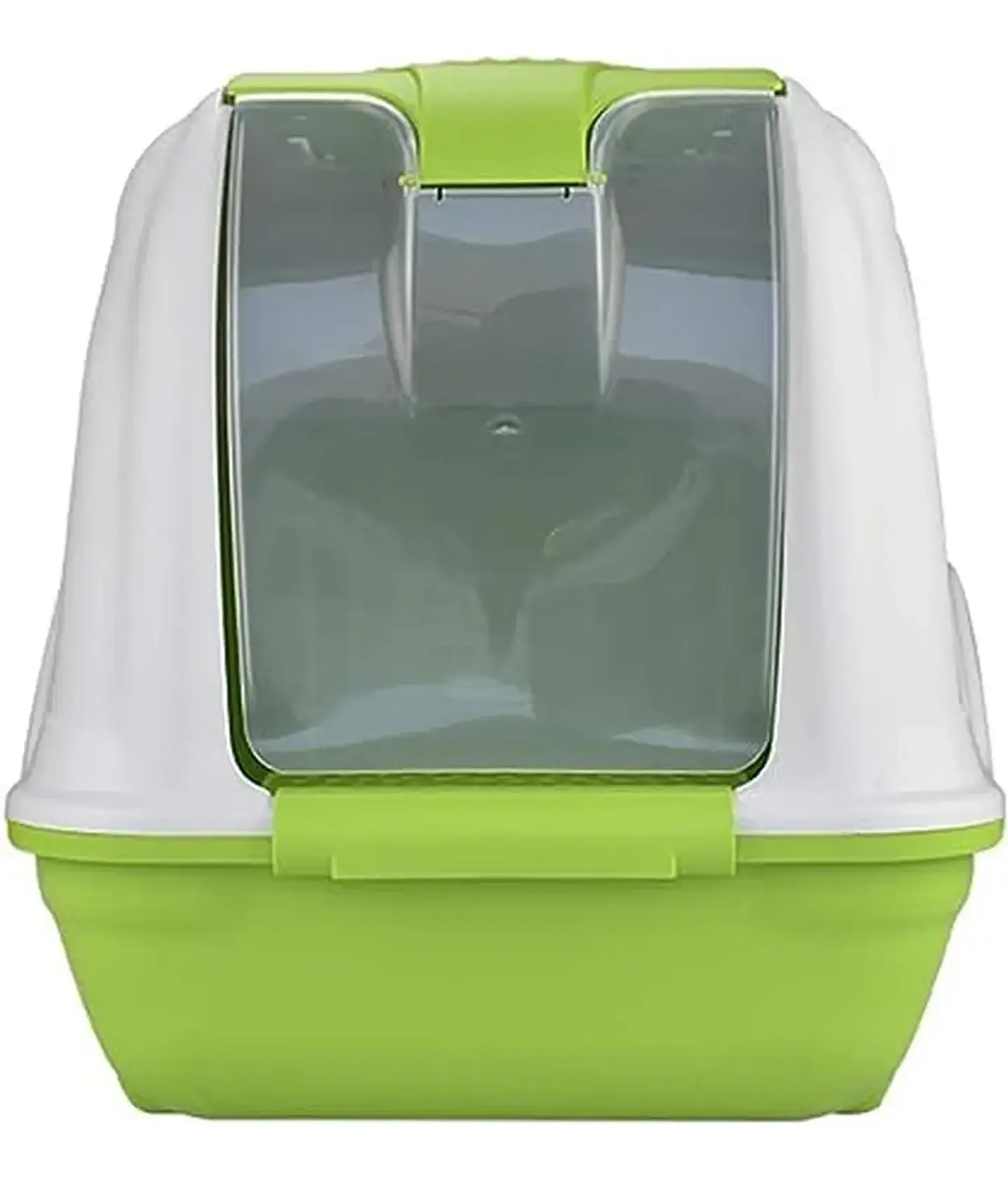 Arenero Gato Puerta Verde 55x35x25  4